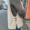 lulu slipover petiteknit filcolana peruvian highland wool strikkevest vest frukvist.no