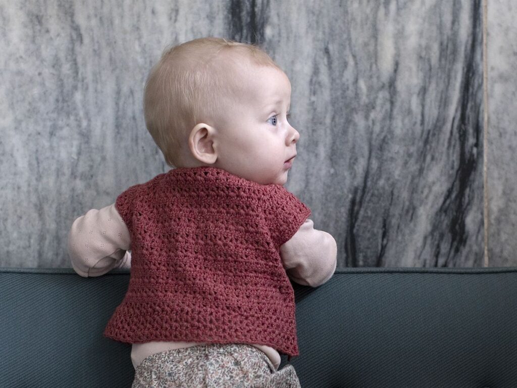 Doris heklet omslagsbluse fra Filcolana - Bilde 2
