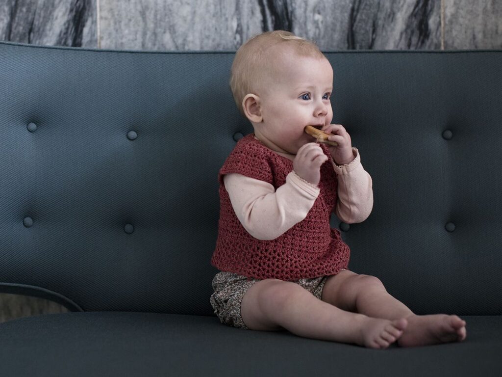 Hekle babytøy med Fru Kvist
