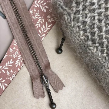 Glidelås 28 cm - Petiteknit