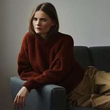 Garnpakke Vienna sweater - design av Helga Isager