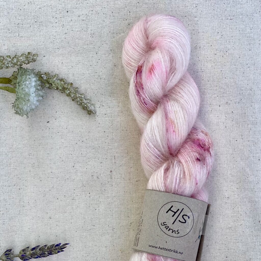 Hettestrikk - Håndfarget Silk Mohair - Bilde 11