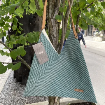 Woven Konvoluttveske