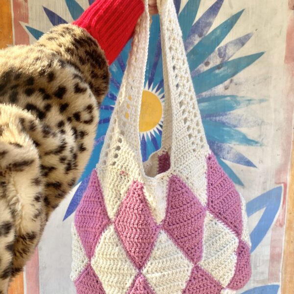Harlequin Taske av Rose Svane