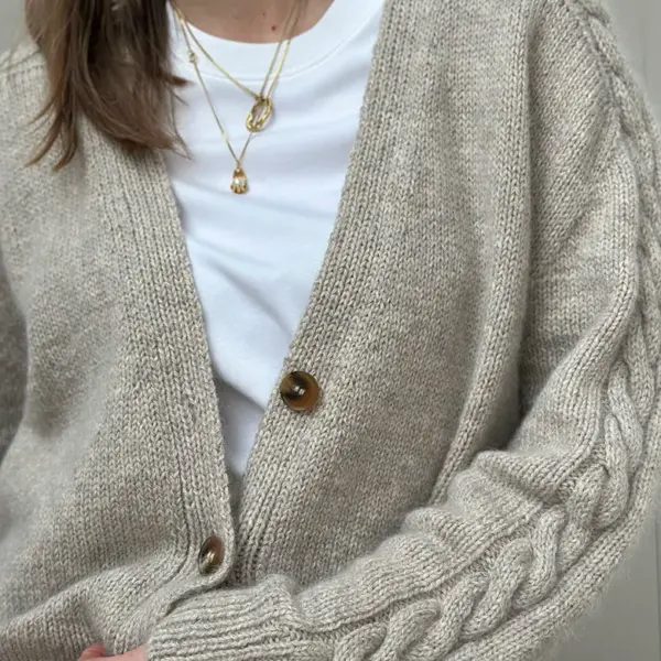 Braidy Loop Cardigan av Other Loops