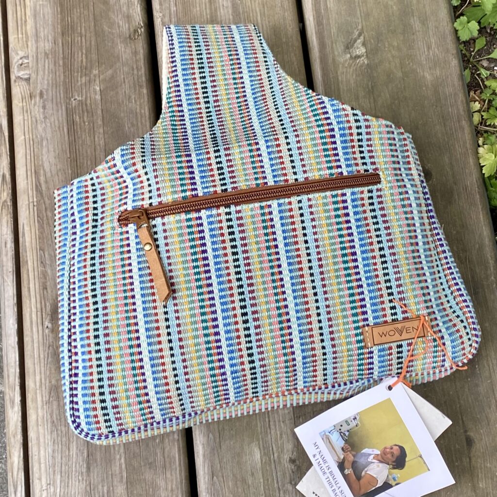 Woven Strikkeveske Knit&Go - Bilde 4