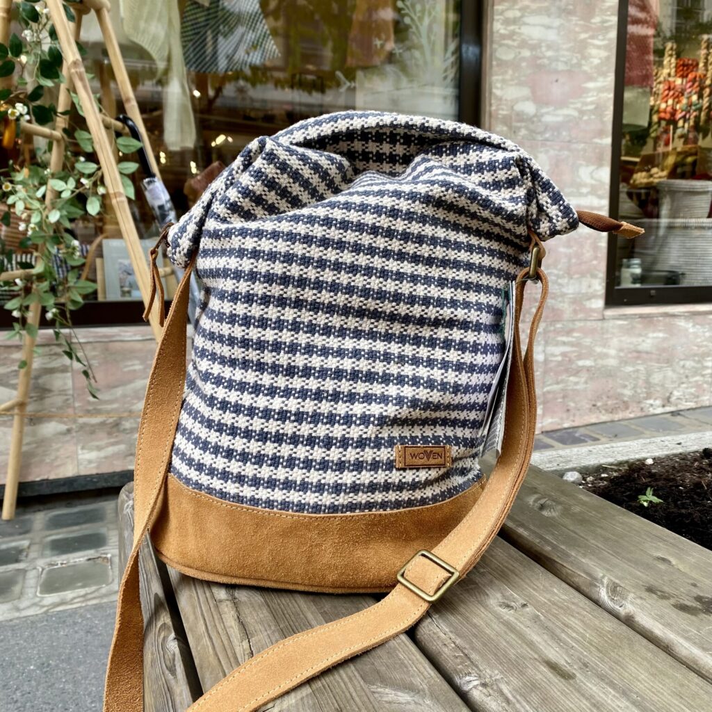 Woven Strikkebag/skulderveske - Bilde 3