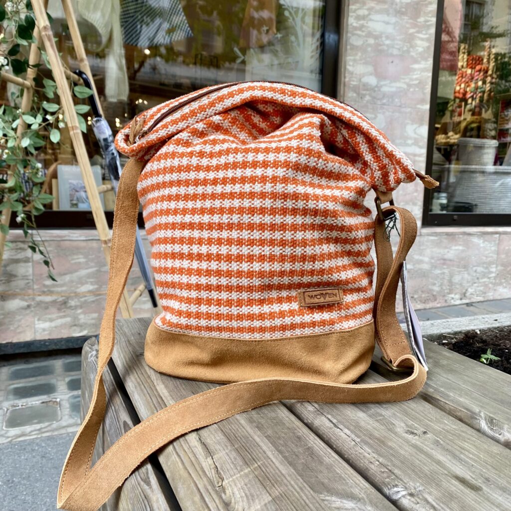 Woven Strikkebag/skulderveske - Bilde 4