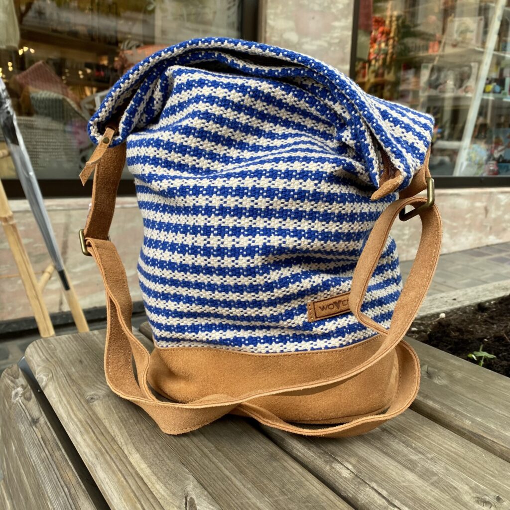 Woven Strikkebag/skulderveske - Bilde 6