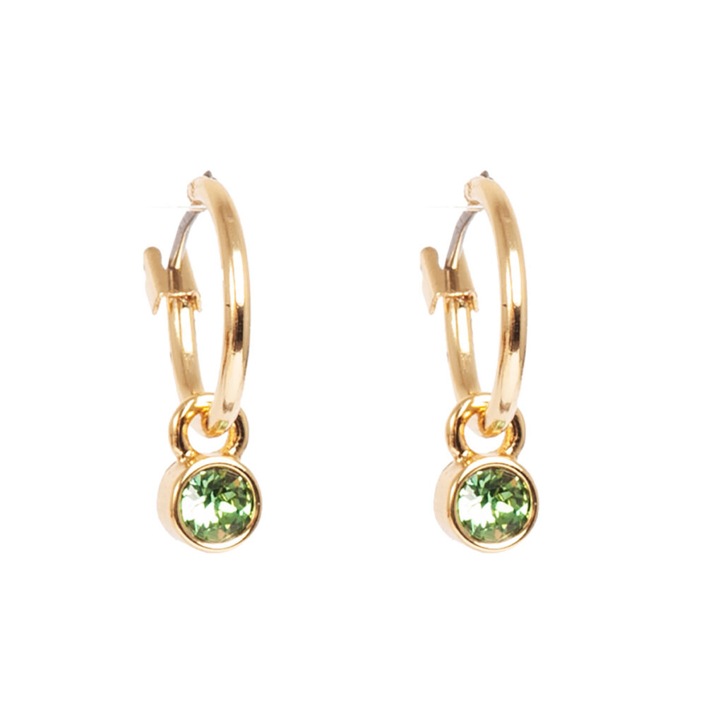 Ørering med Swarovski anheng - Bilde 6