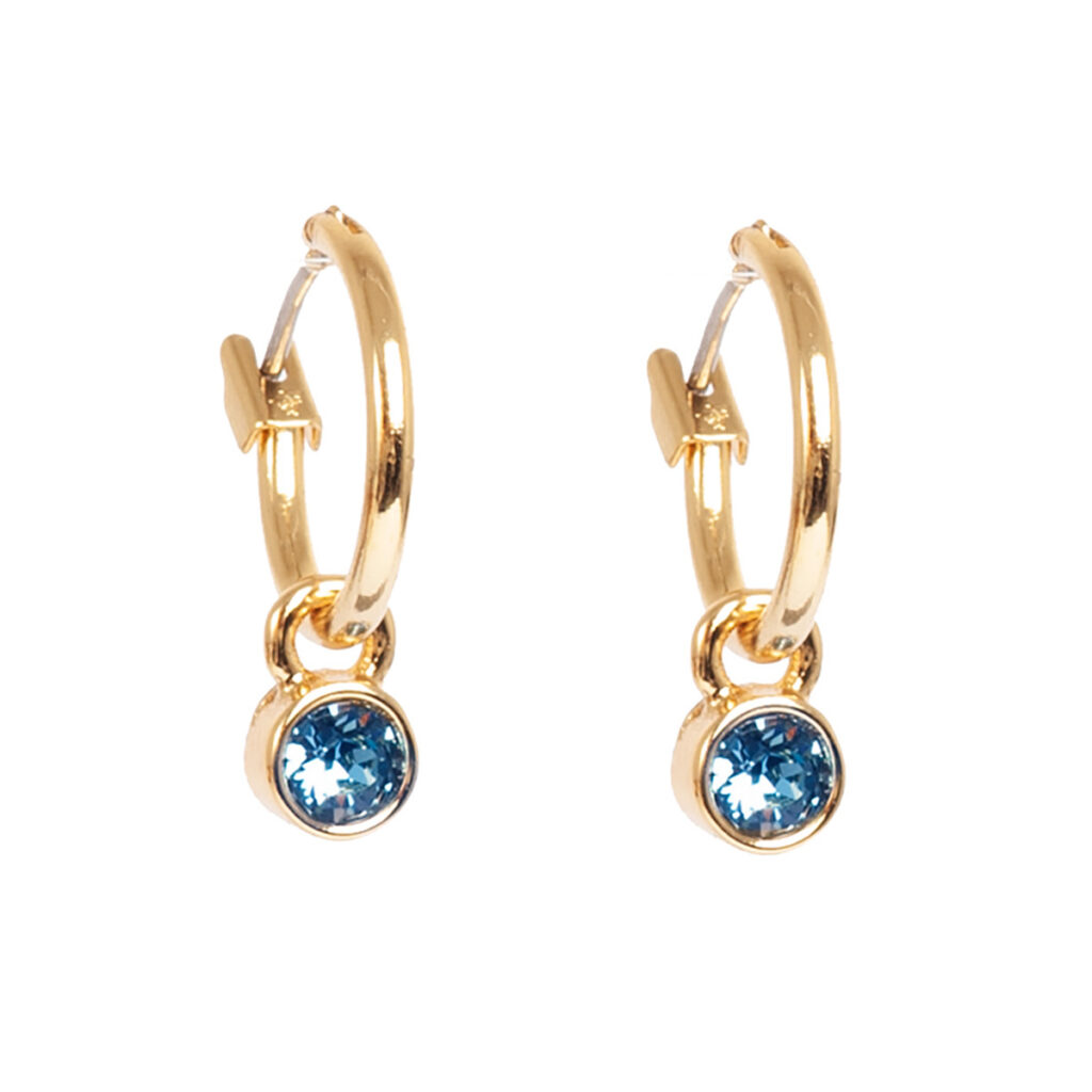 Ørering med Swarovski anheng - Bilde 5