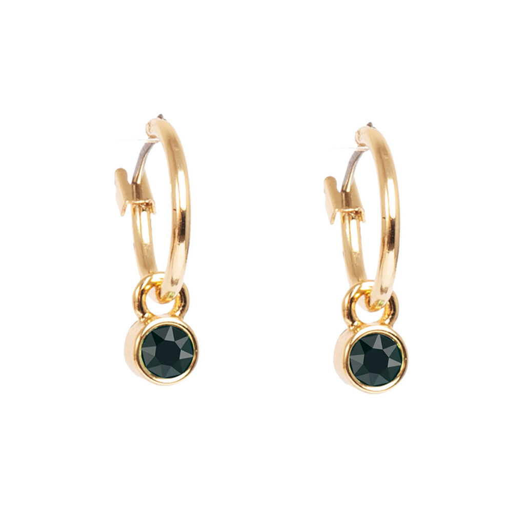 Ørering med Swarovski anheng - Bilde 9