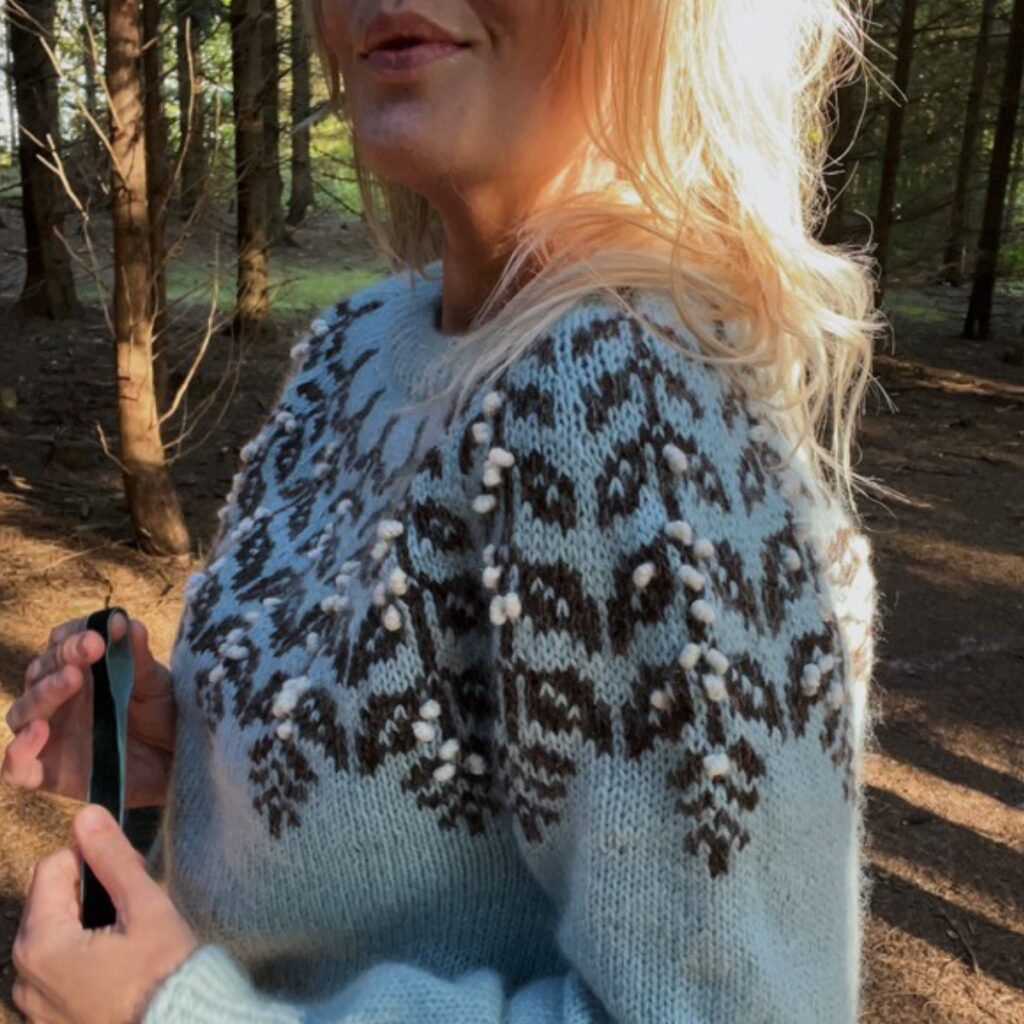 Kristtjørn Christmas Sweater av Hanne Rimmen - Bilde 7