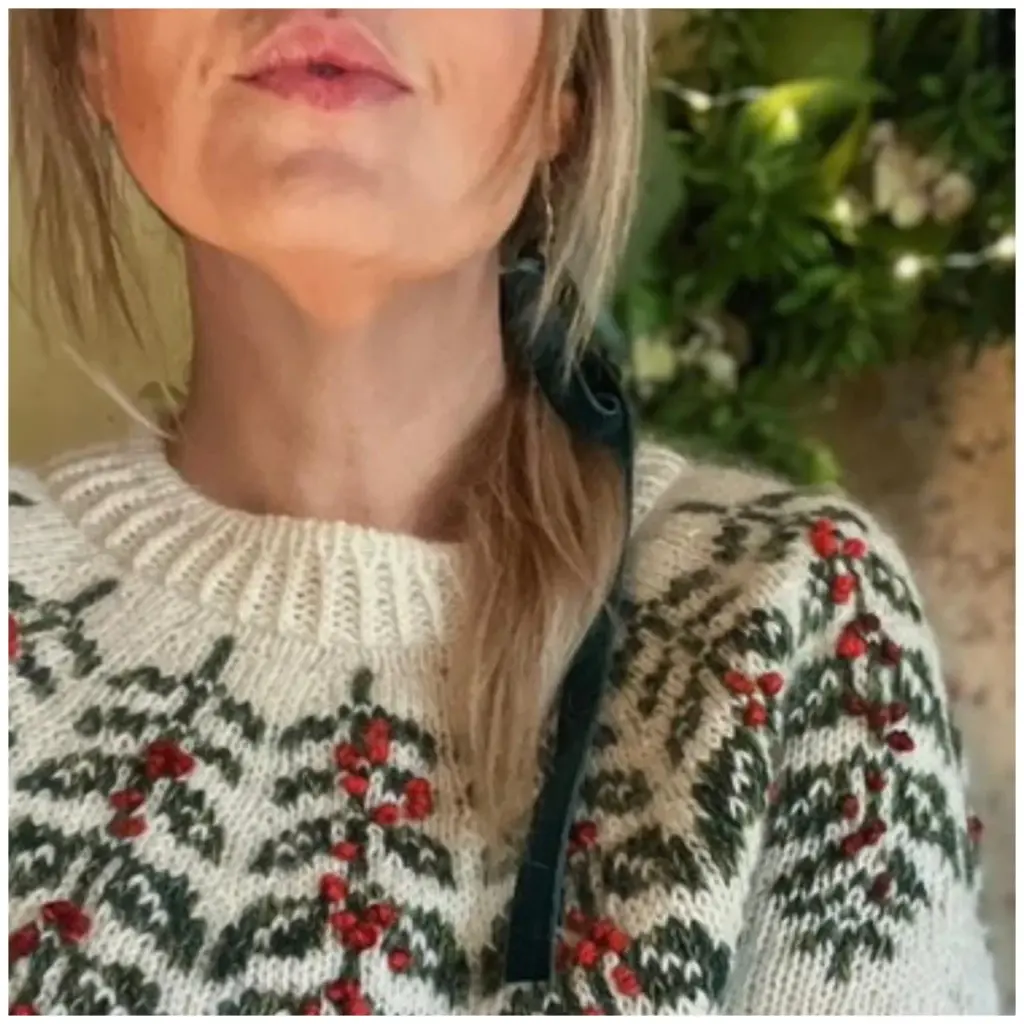 Kristtjørn Christmas Sweater av Hanne Rimmen - Bilde 8