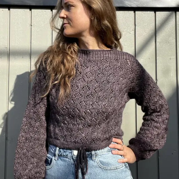 Anna Olava Genser av Hettestrikk