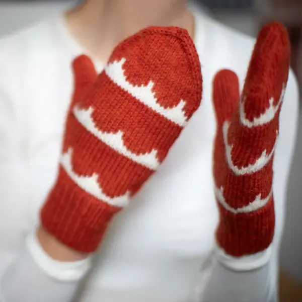 Robinia Mittens av Anne Ventzel