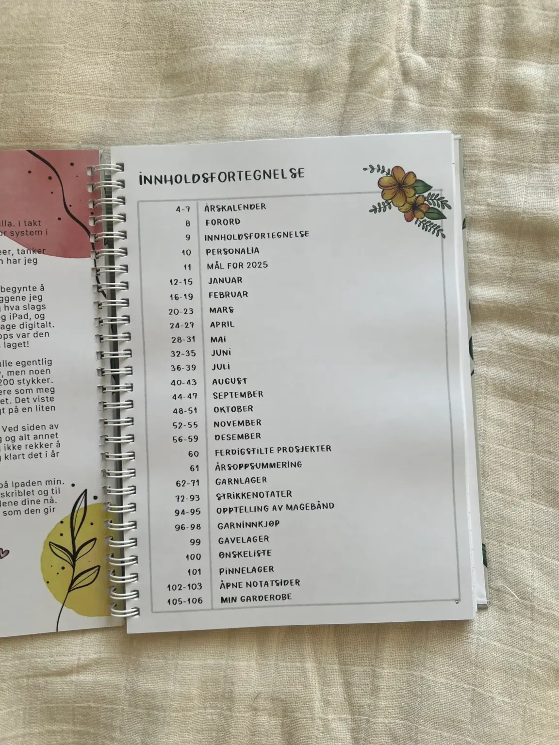 The Bullet Journal for Knitters 2025 - Bilde 3