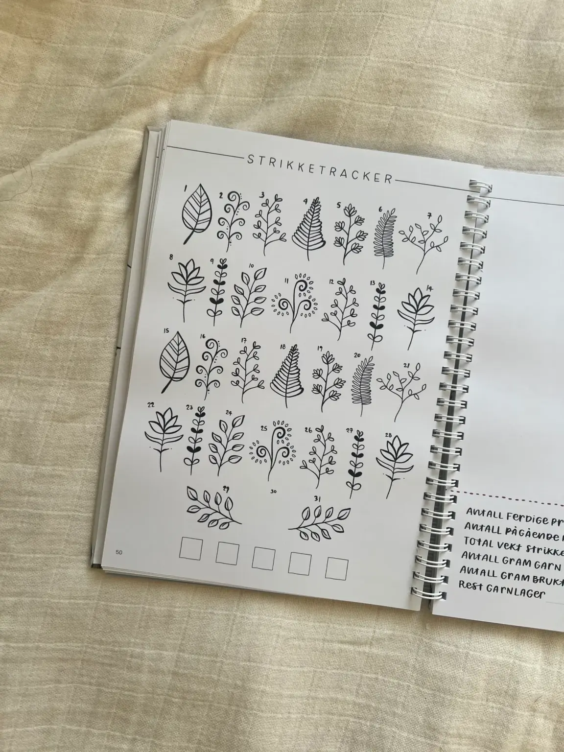 The Bullet Journal for Knitters 2025 - Bilde 11