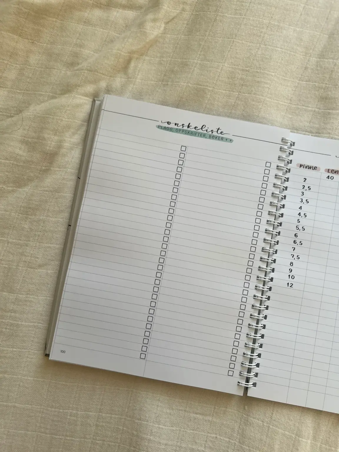 The Bullet Journal for Knitters 2025 - Bilde 5