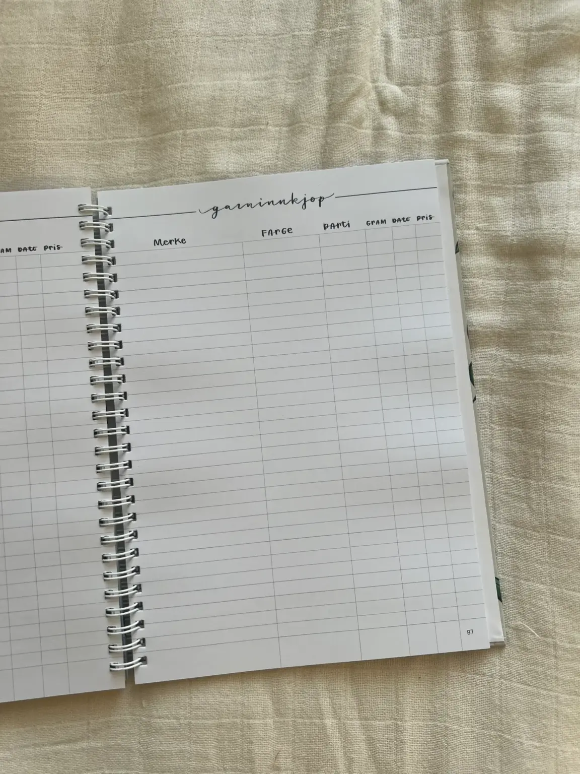 The Bullet Journal for Knitters 2025 - Bilde 21