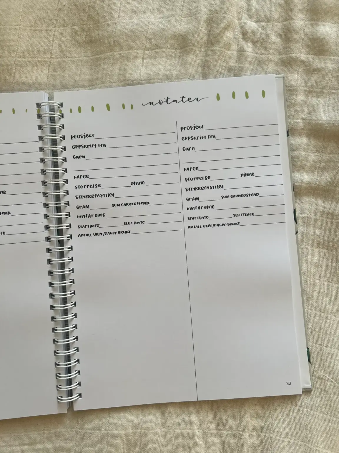 The Bullet Journal for Knitters 2025 - Bilde 6