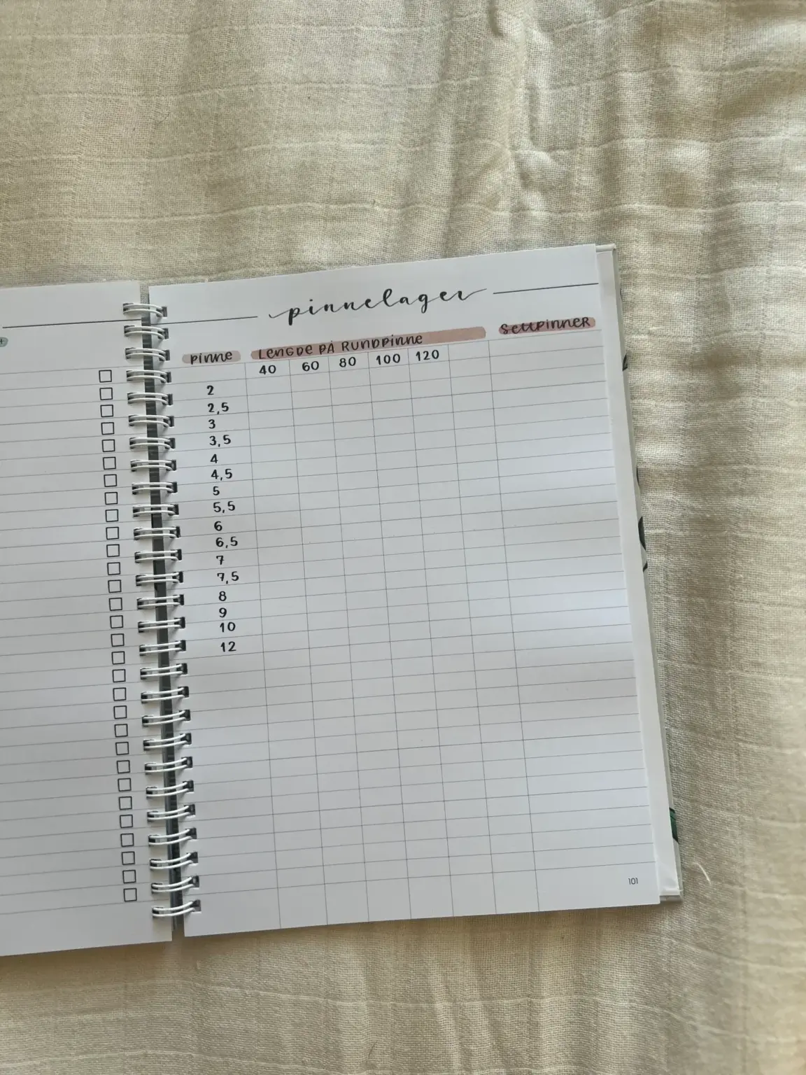 The Bullet Journal for Knitters 2025 - Bilde 13
