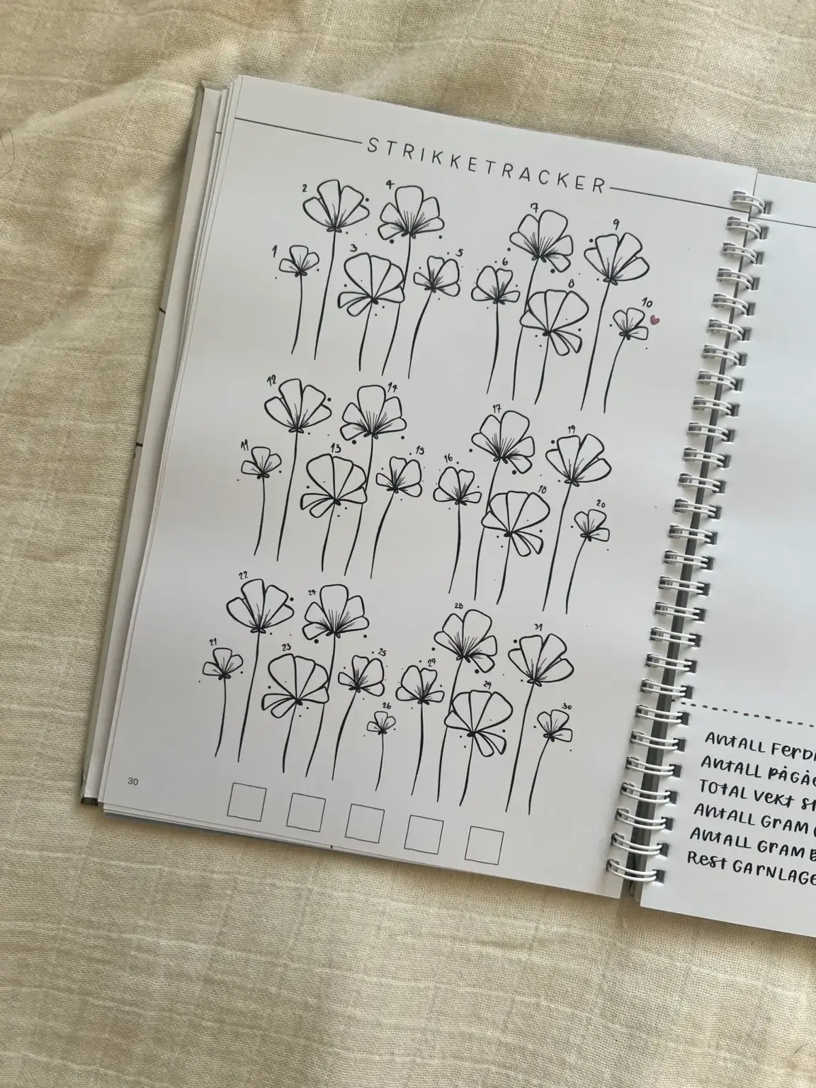 The Bullet Journal for Knitters 2025 - Bilde 17