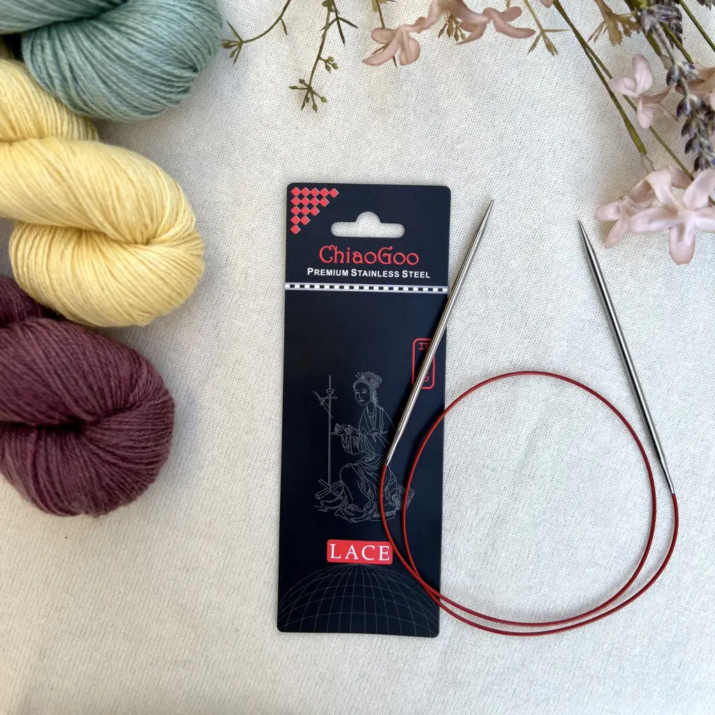 ChiaoGoo Red Lace Rundpinne 80 cm