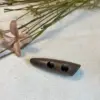 Mauds Duffelknapp med spiss - Mørk eik - Bilde 2