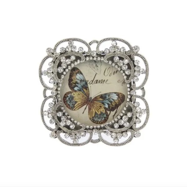Bilderamme med bling (5x5 cm)