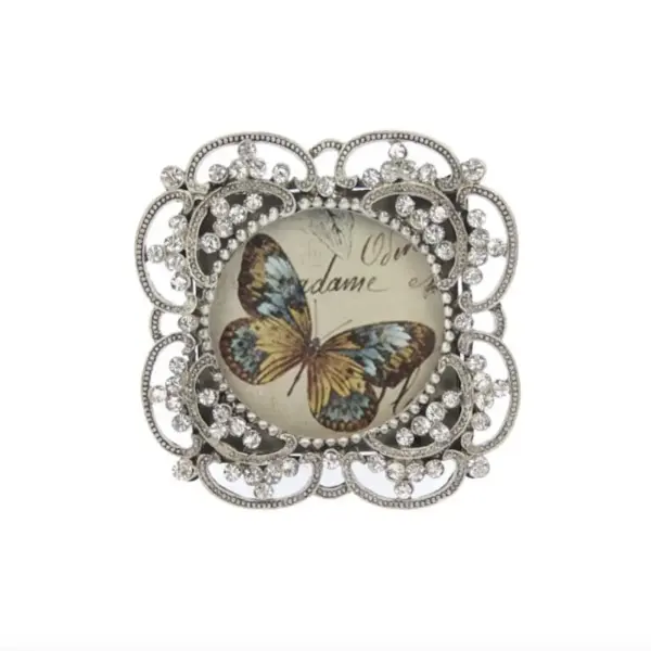 Bilderamme med bling (5x5 cm)