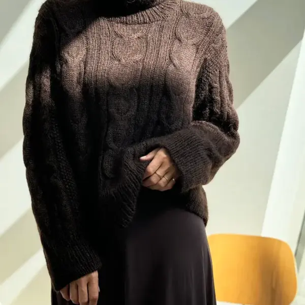 Tulip Loop Rollneck av Other Loops