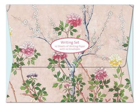 Brevpapir - Chinese blossom