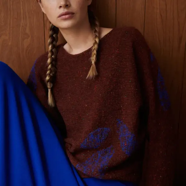 Laurel Pullover av Helga Isager