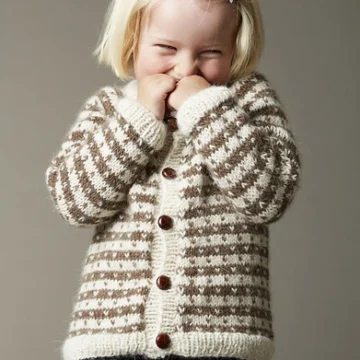 Babycardigan med lus fra CaMaRose