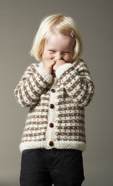 Babycardigan med lus fra CaMaRose