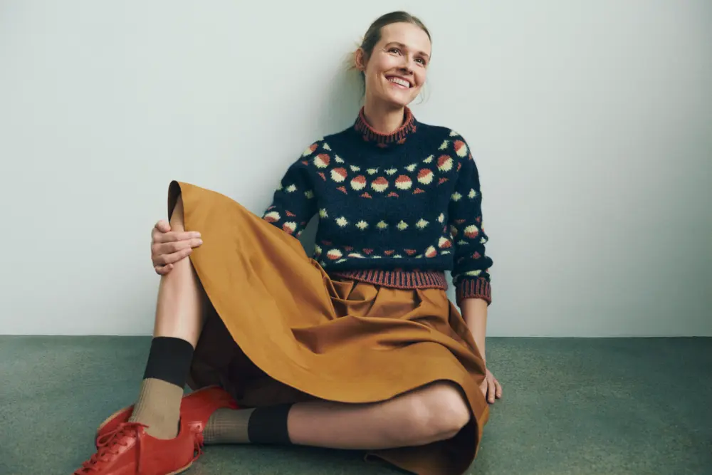 Gunta Sweater av Helga Isager