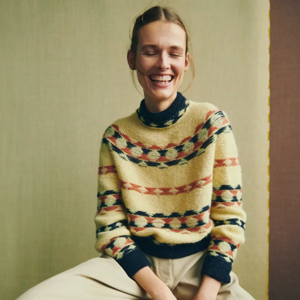 Gunta Sweater av Helga Isager