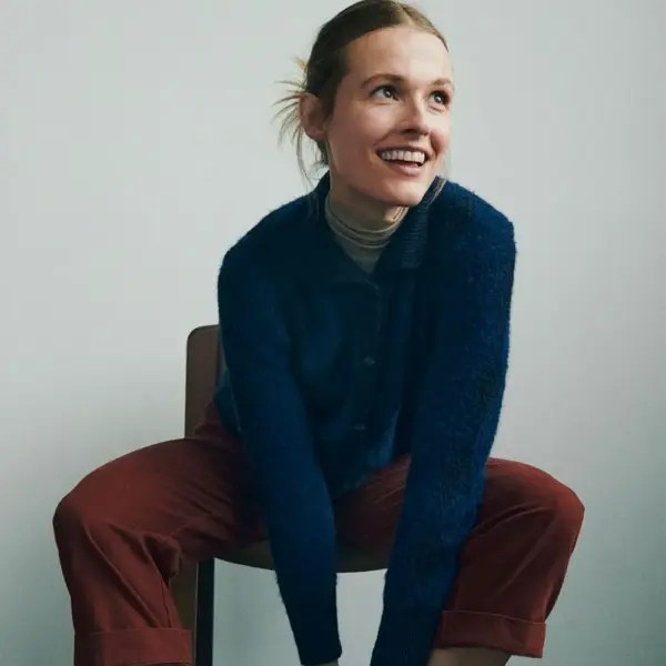 Otti Cardigan av Helga Isager