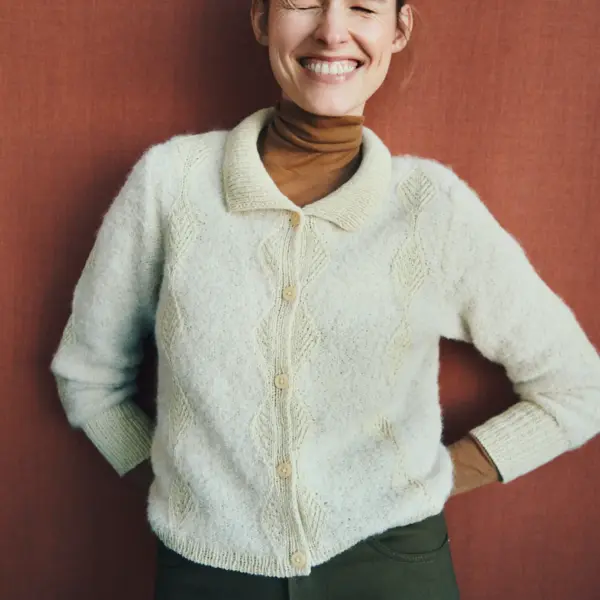 Otti Cardigan av Helga Isager
