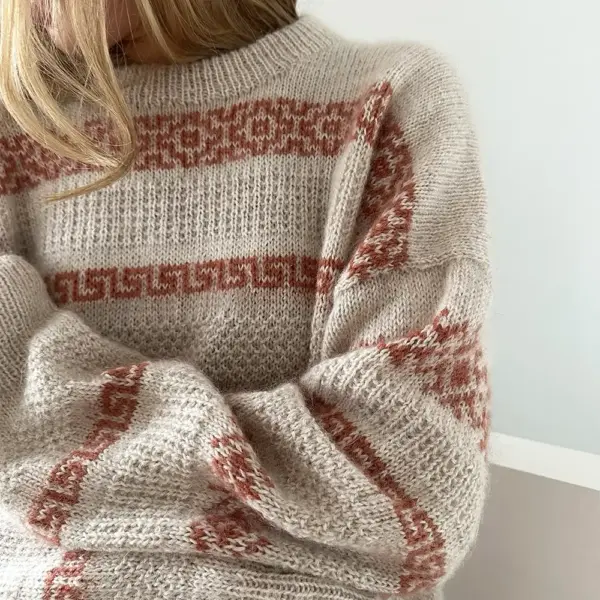Terracotta Sweater av Lene Holme Samsøe