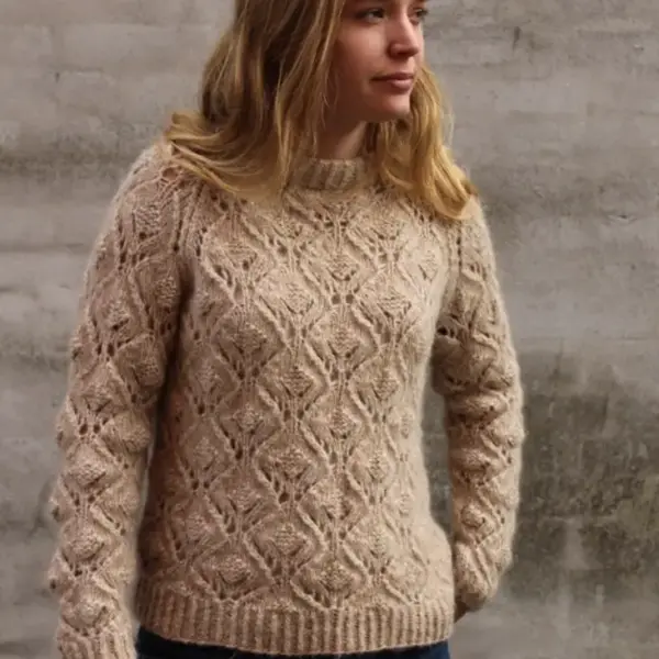 Hortensia Sweater fra CaMaRose