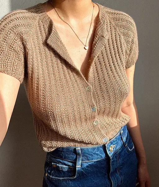 Umbria Summer Top av Cookie the Knitter