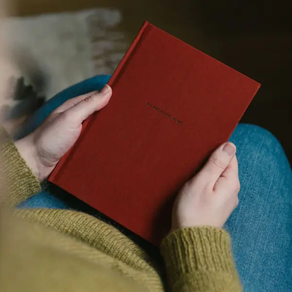 My Knitting Notes - terracotta