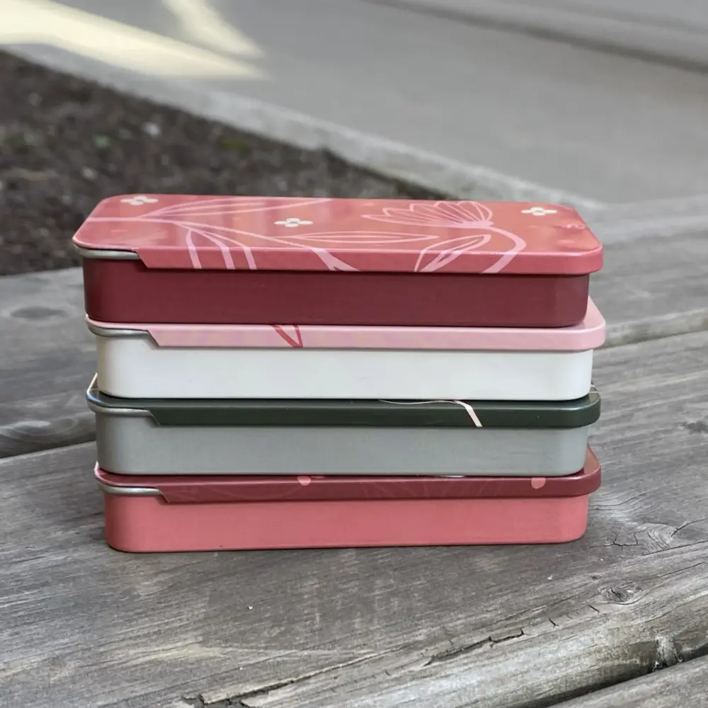 Elegant - metallboks med skyvelokk - Bilde 3