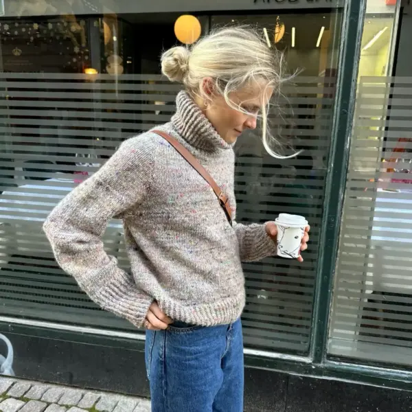 Terrazzo Sweater av PetiteKnit