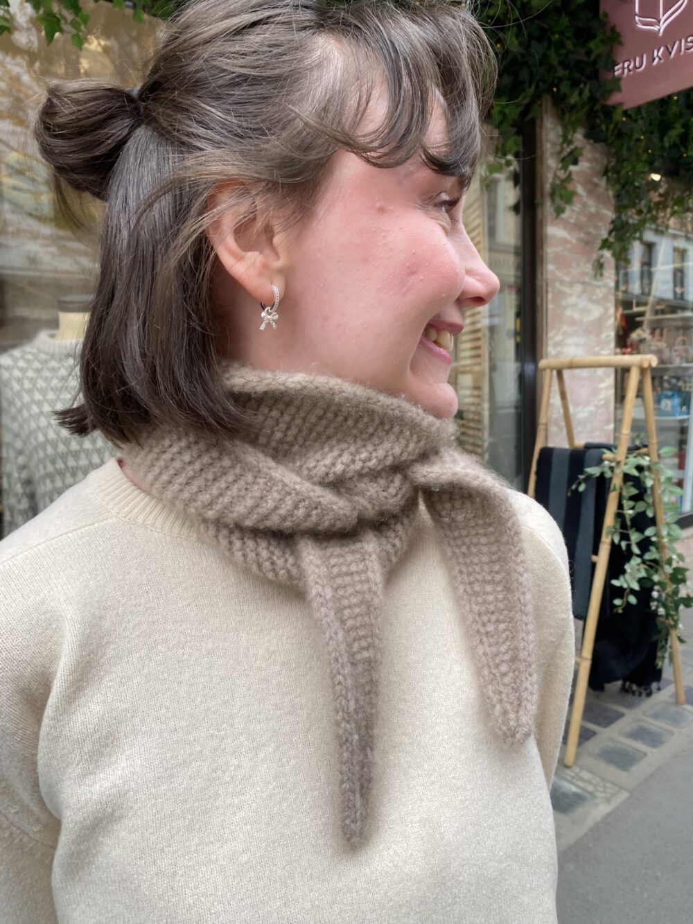 Sophie Scarf i Lang Yarns Cashmere Light