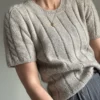 Braidy Loop Tee av Other Loops. Farge Havregryn