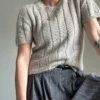 Braidy Loop Tee av Other Loops. Farge Havregryn