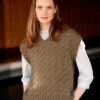 Entwined: Cables, Lace and Knitted Textures. Modell: Consistency